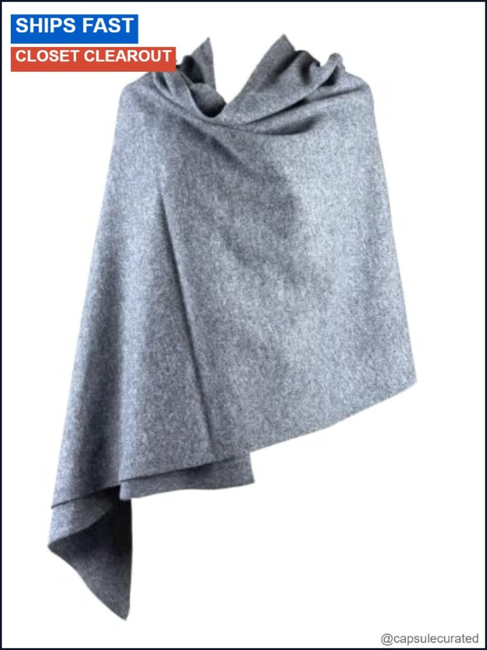 100% Merino Wool Shawl for Women, Soft Warm Wrap, Lightweight Large Scarf, Fall